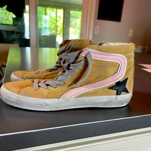 Golden Goose slide limited edition high top sneakers